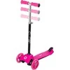 Almarina EVO reguliuojamas 3 ratų paspirtukas vaikams Light Up Mini Cruiser Rožinė Light Up Wheels