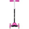 Almarina EVO reguliuojamas 3 ratų paspirtukas vaikams Light Up Mini Cruiser Rožinė Light Up Wheels