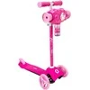 EVO reguliuojamas triratis „Bubblz Mini Cruiser“ vaikiškas paspirtukas, rožinis su muilo burbulais