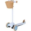 EVO reguliuojamas triratis paspirtukas vaikams, „Mini Cruiser“, su krepšeliu, 2+m., mėlynos spalvos
