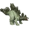WORLD Juros periodo pasaulio „Mayhem Mix-Ups“ 2 viename stegozauro dinozauro figūrėlė