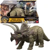 Mattel Figūrėlė Interaktywna Dinozaur Jurassic World Survival Triceratops Dźwięk Światło