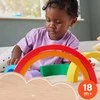 Dėlionė Fisher Price medinis vaivorykštės galvosūkis 6 Dalys