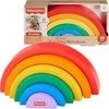 Dėlionė Fisher Price medinis vaivorykštės galvosūkis 6 Dalys