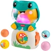 Mattel Fisher Price Interaktywna Podświetlana Muzyczna Żabka su piłeczkami światło dźwięk
