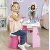 Smoby „Gabi Cat House“ didelis tualetinis staliukas su veidrodžiu ir taburete + 10 aksesuarų grožio salonas