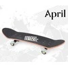 Tech Deck „April Mazi“ riedlentė su rankenomis, 27 cm, Tech lenta
