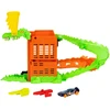 Mattel Žaislinis Hot Wheels automobilis krokodilo ataka picerijoje