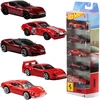 Mattel HOT WHEELS penkių Ferrari automodeliukų rinkinys (JLN12)