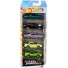 Mattel Hot Wheels Greiti ir įsiutę transporto priemonių rinkinys, 5 metaliniai automobiliai