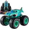 „Hot Wheels“ trasa „Monster Trucks“ su spyruoklėmis Mega Wrex 31 cm