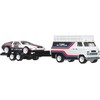Hot Wheels Premium transporto priemonių rinkinys „Team DeLorean Rally Hauler“ #78 DMC DeLorean