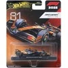 Hot Wheels Aukščiausios klasės Formulės 1 lenktyninis automobilis 2025 McLaren F1 Oscar Piastri #81