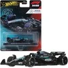Mattel HOT WHEELS PREMIUM F1 Mercedes-Benz George Russel bolidas 63 (JKD80)
