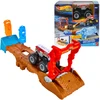 Mattel Hot Wheels Rinkinys tor + pojazd Monster Truck HW 5 Alarm + 2 priedai