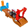 Mattel Hot Wheels Rinkinys tor + pojazd Monster Truck HW 5 Alarm + 2 priedai