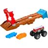 Mattel Hot Wheels Rinkinys tor + pojazd Monster Truck HW 5 Alarm + 2 priedai