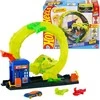 Hot Wheels Mattel HW City Twisted Snake Track + JBM63 /2 automobilis