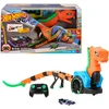 Hot Wheels nuotoliniu būdu valdoma transporto priemonė trasa su gyvate Slither n' Strike + automobiliukas 1:64