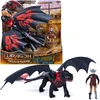 Dragons How to train your dragon Smok Szczerbatek i Czkawka Figurki Toothless &amp; Hiccup