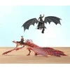Kaip prisijaukinti slibiną Drakono ir figūrėlės rinkinys Kaip prisijaukinti Dragon 7 dalys Dragon Vulkano sala