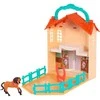 justplay Just Tiesiog žaisk Spirit Mobile Stable Palomino Bluffs jodinėjimo akademiją