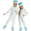 Karnavalinis kostiumas Pokemon Quaxly kostiumas baltas maskuoklis 127-136 cm (7-8 metai) Kigurumi