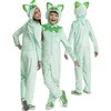 Karnavalinis kostiumas Pokemon Sprigatito kostiumas žalias maskavimas 127-136 cm (7-8 metai) Kigurumi