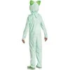 Karnavalinis kostiumas Pokemon Sprigatito kostiumas žalias maskavimas 127-136 cm (7-8 metai) Kigurumi