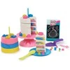 Spin Master Kinetic Sand Kinetic Sand Rainbow Cake Shoppe Rinkinys Konditerijos pyragai Tortai + priedai