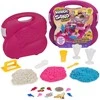 Piasek Kinetyczny Lodziarnia Lody Kinetic Sand Duży Rinkinys W Walizce