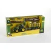 Klein John Deere traktorius su dviem priekabomis