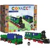 TREFL 61976 Klocki Connect 2in1 - Traukinys / Sunkvežimis su priekaba