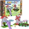 Trefl Connect statybiniai kaladėlės Namas/Vėjo malūnas L 61978