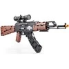 CaDA statybinių blokų ginklas AK-47 Kalašnikovo šautuvas realistiškas automatinis šautuvas 738 dienos 8+