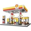 Klocki Konstrukcyjne CaDA Budynek Stacja Paliw Shell 1309 dalys C66026W