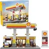 Klocki Konstrukcyjne CaDA Budynek Stacja Paliw Shell 1309 dalys C66026W