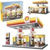 Klocki Konstrukcyjne CaDA Budynek Stacja Paliw Shell 1309 dalys C66026W