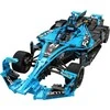CaDA statybiniai blokai Didelis lenktyninis automobilis 60 cm Sportinis automobilis Elektrinis Super Racing Car Žydra lenktyninis automobilis Važiuoklė 1667 dalys