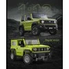 CaDA Statybiniai blokai Didelis 2in1 visureigis Suzuki Jimny žalia Off Roader 1803 Pieces