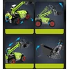 Klocki konstrukcyjne CaDA Įkroviklis teleskopowa Claas Scorpion 756 401 dalys