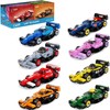 Konstrukciniai kaladėlės CaDA rinkinys 8 lenktyninių automobilių Circuit Racing Car 560 elementų