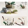 Klocki Konstrukcyjne CaDA Kwiaty komplektas kwiatowy Floral Art Winter Silence 49,6 cm C59026W 1001 dalys