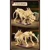 CaDA statybinių kaladėlių dinozaurų fosilijų dinozauro skeleto rinkinys: Triceratops 272 dalys