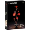 Konstruktoriaus kaladėlės CaDA Gėlės gėlių rinkinys Silk Blossom 40 cm C59034W 305 elementai