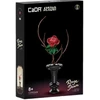 Konstruktoriaus kaladėlės CaDA Gėlės gėlių rinkinys Rouge Dawn 43 cm C59036W 363 elementai
