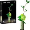 Konstruktoriaus kaladėlės CaDA Gėlės, gėlių rinkinys Calm Harmony 45,8 cm C59035W 299 elementai