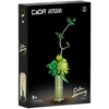 Konstruktoriaus kaladėlės CaDA Gėlės, gėlių rinkinys Calm Harmony 45,8 cm C59035W 299 elementai