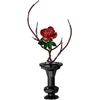 Konstruktoriaus kaladėlės CaDA Gėlės gėlių rinkinys Rouge Dawn 43 cm C59036W 363 elementai