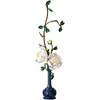 Konstruktoriaus kaladėlės CaDA Gėlės gėlių rinkinys Serene Indigo 47,9 cm C59033W 324 elementai